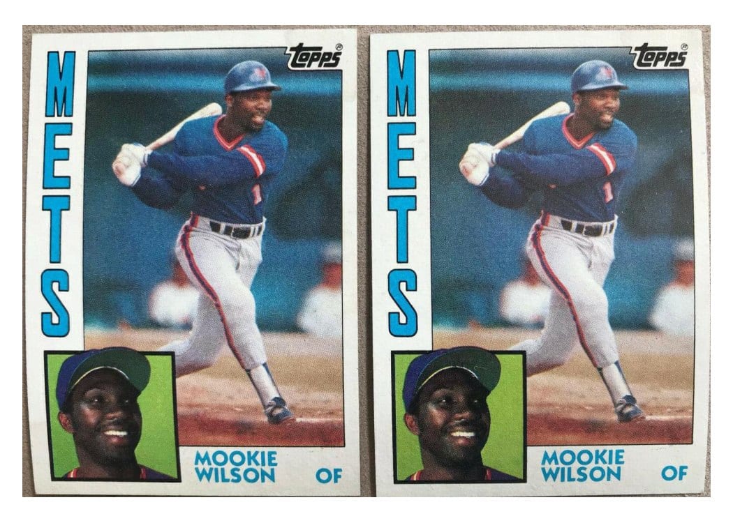 1984 Topps Mookie Wilson #465 card