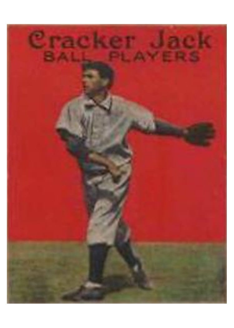 1914 Cracker Jack Mordecai Brown #32 card