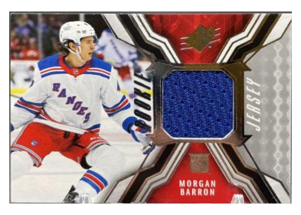 2021-22 SPx Rookie Jersey Morgan Barron #RJ-MB card