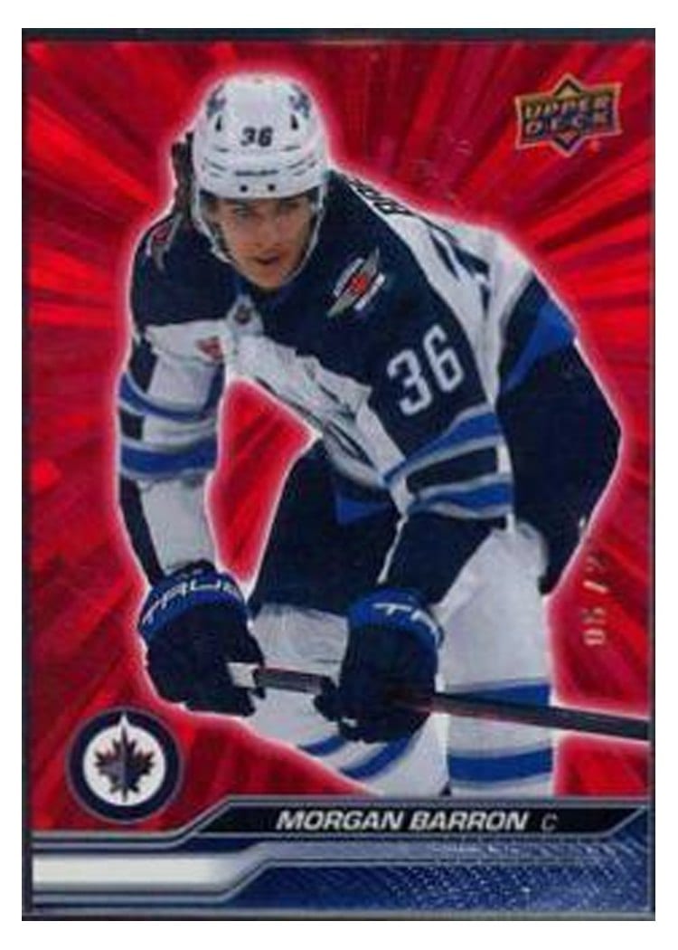 2023-24 Upper Deck Base Set Morgan Barron #446 card