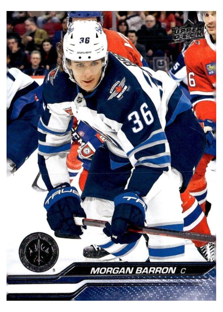 2023-24 Upper Deck Base Set Morgan Barron #446 card