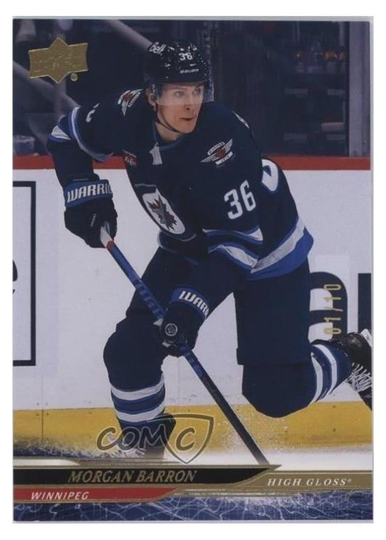 2024-25 Upper Deck Base Set Morgan Barron #653 card
