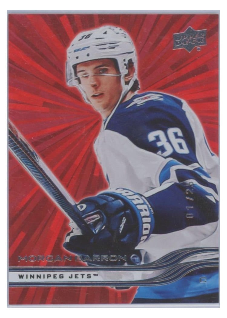 2025-26 Upper Deck Base Set Morgan Barron #198 card