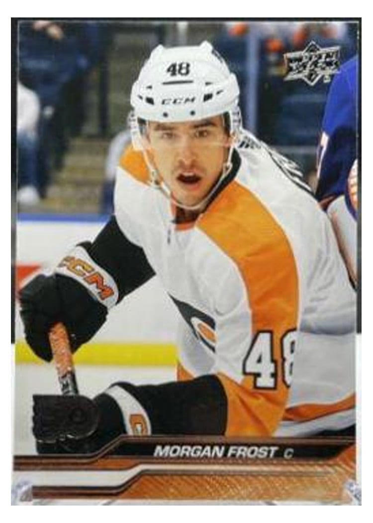 2023-24 Upper Deck Base Set Morgan Frost #132 card