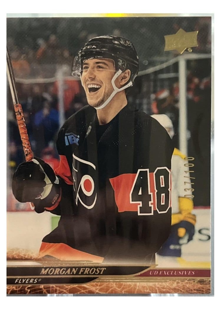 2024-25 Upper Deck Base Set Morgan Frost #377 card