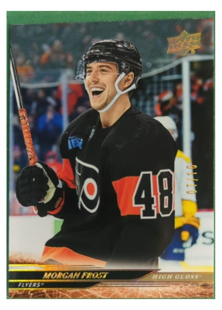2024-25 Upper Deck Base Set Morgan Frost #377 card