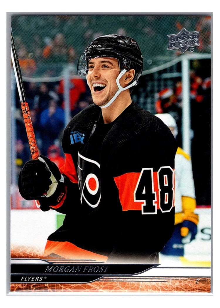 2024-25 Upper Deck Base Set Morgan Frost #377 card
