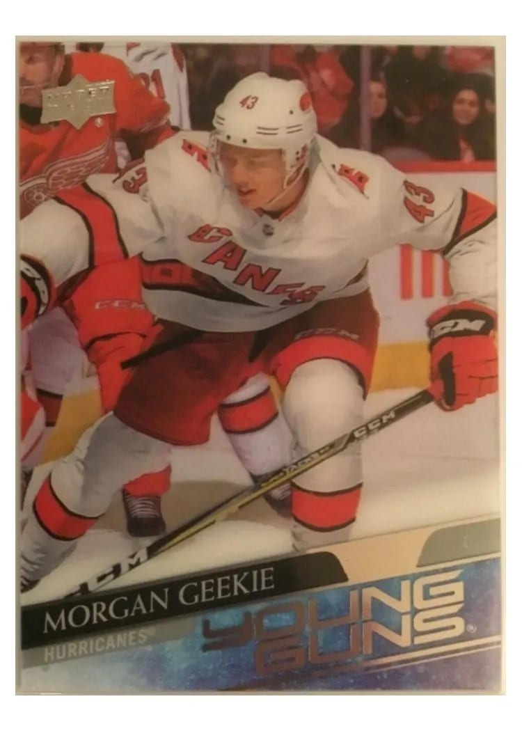 2020 Upper Deck Morgan Geekie #210 card