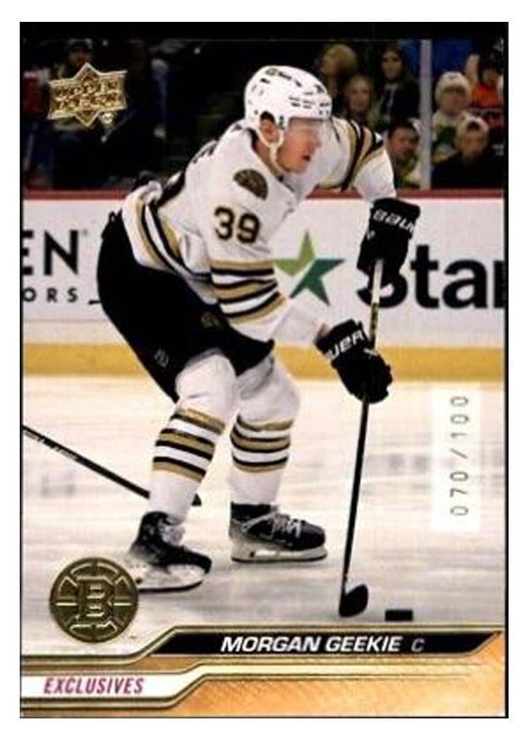 2023-24 Upper Deck Base Set Morgan Geekie Exclusive #512 card