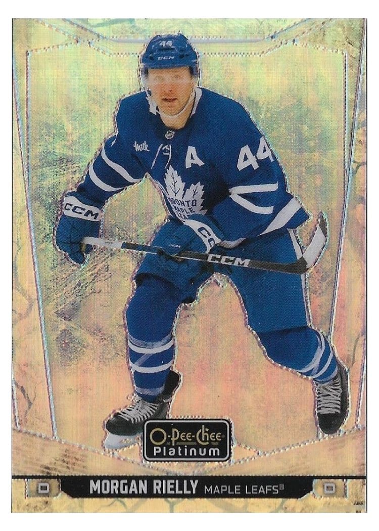 2024-25 O-Pee-Chee Platinum Base Set Morgan Rielly #150 card