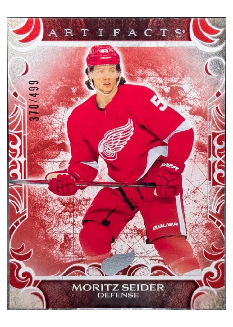 2024-25 Upper Deck Artifacts Base Set Moritz Seider #5 card