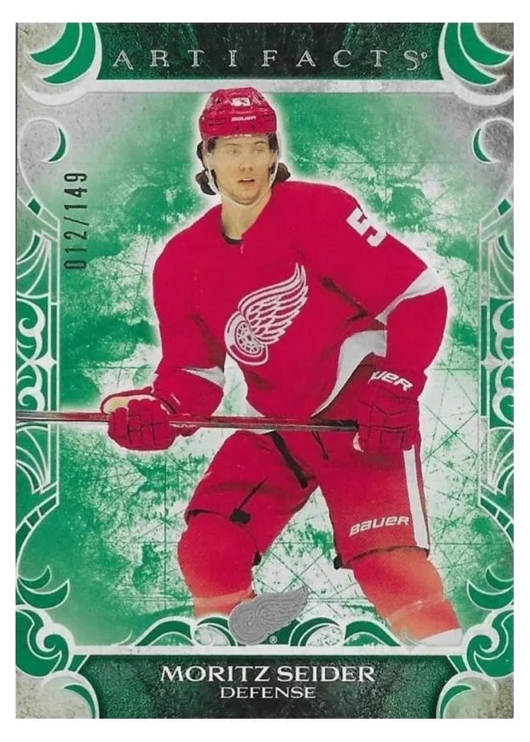 2024-25 Upper Deck Artifacts Base Set Moritz Seider #5 card