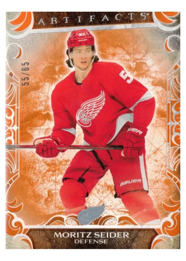 2024-25 Upper Deck Artifacts Base Set Moritz Seider #5 card
