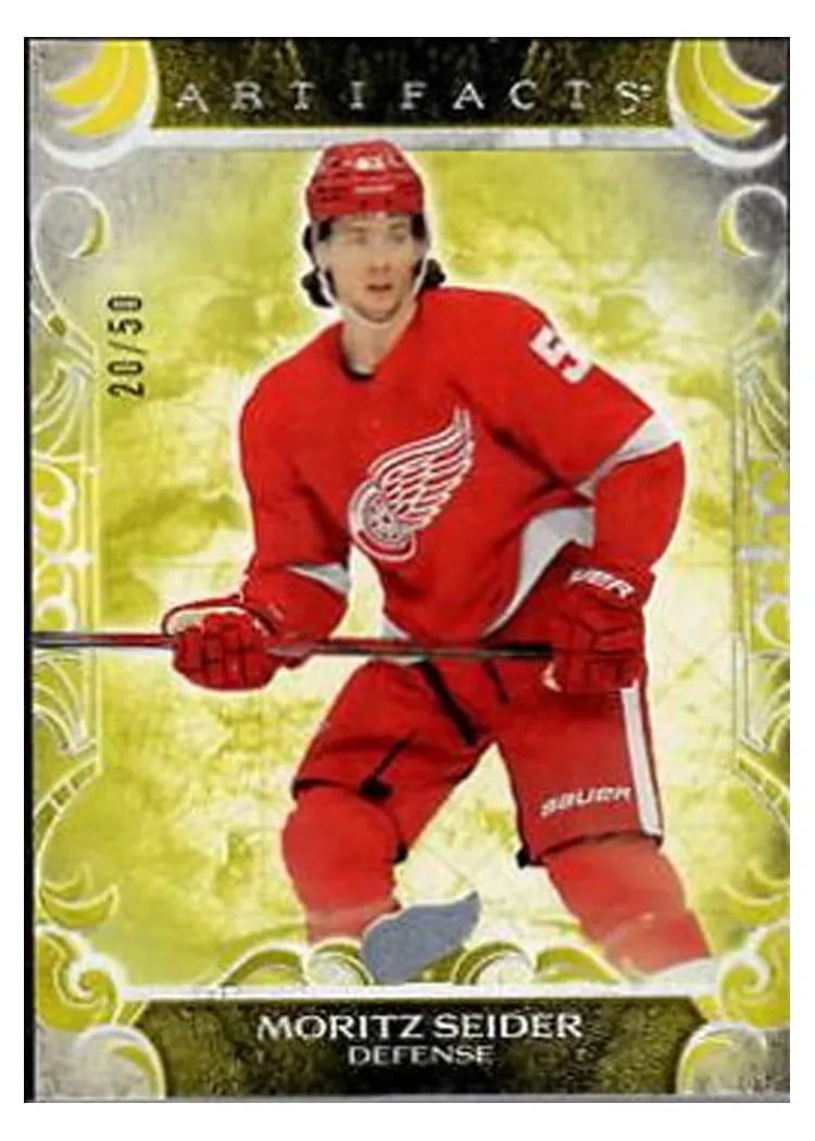 2024-25 Upper Deck Artifacts Base Set Moritz Seider #5 card