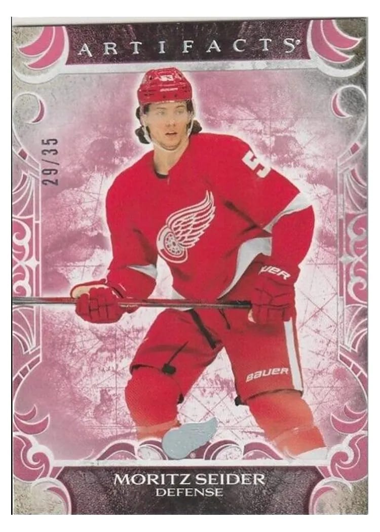 2024-25 Upper Deck Artifacts Base Set Moritz Seider #5 card