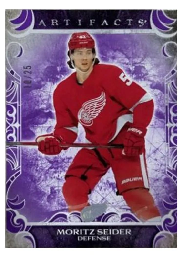 2024-25 Upper Deck Artifacts Base Set Moritz Seider #5 card