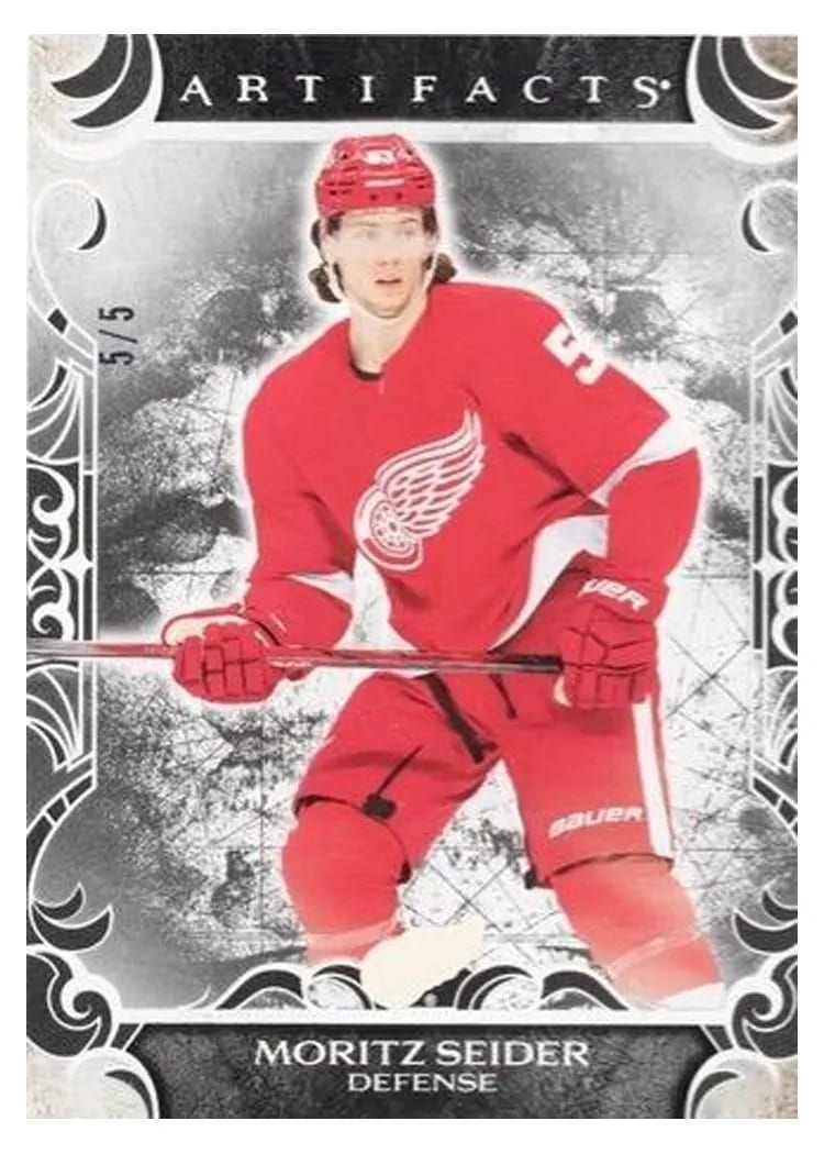 2024-25 Upper Deck Artifacts Base Set Moritz Seider #5 card