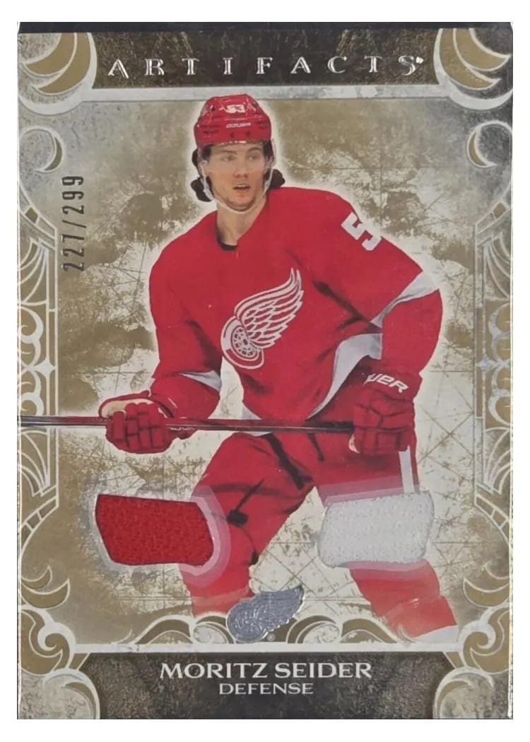 2024-25 Upper Deck Artifacts Base Set Moritz Seider #5 card