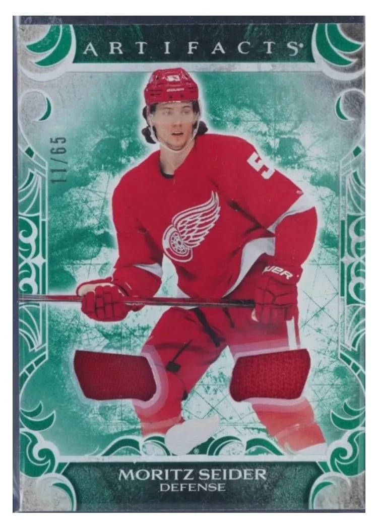 2024-25 Upper Deck Artifacts Base Set Moritz Seider #5 card