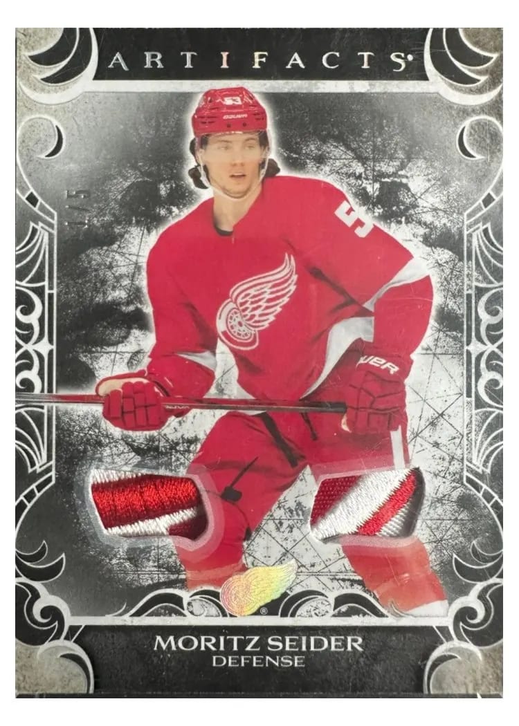 2024-25 Upper Deck Artifacts Base Set Moritz Seider #5 card