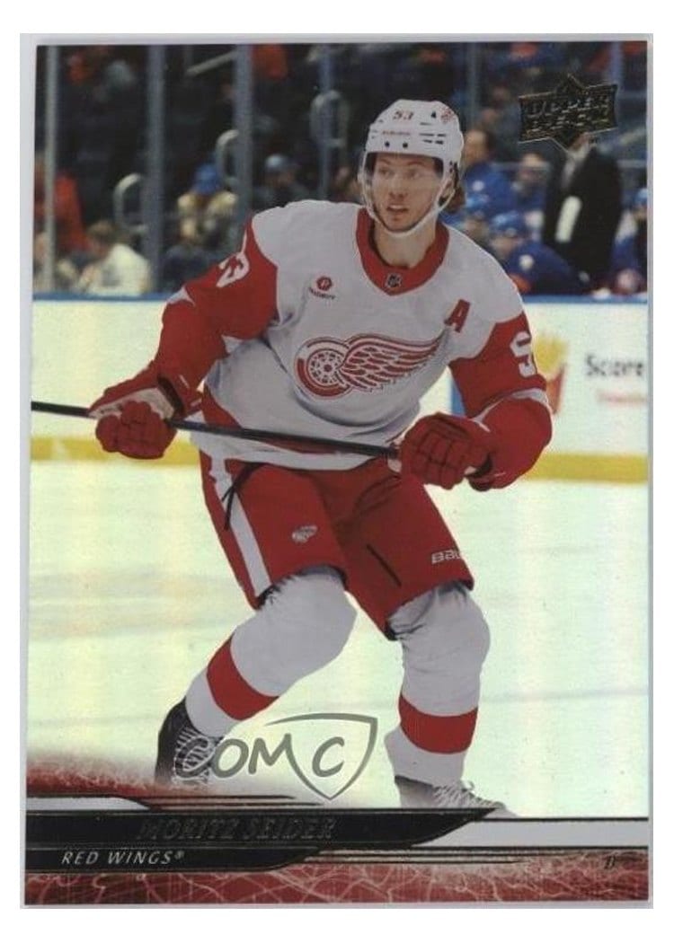2024-25 Upper Deck Base Set Moritz Seider Silver Foil #546 card