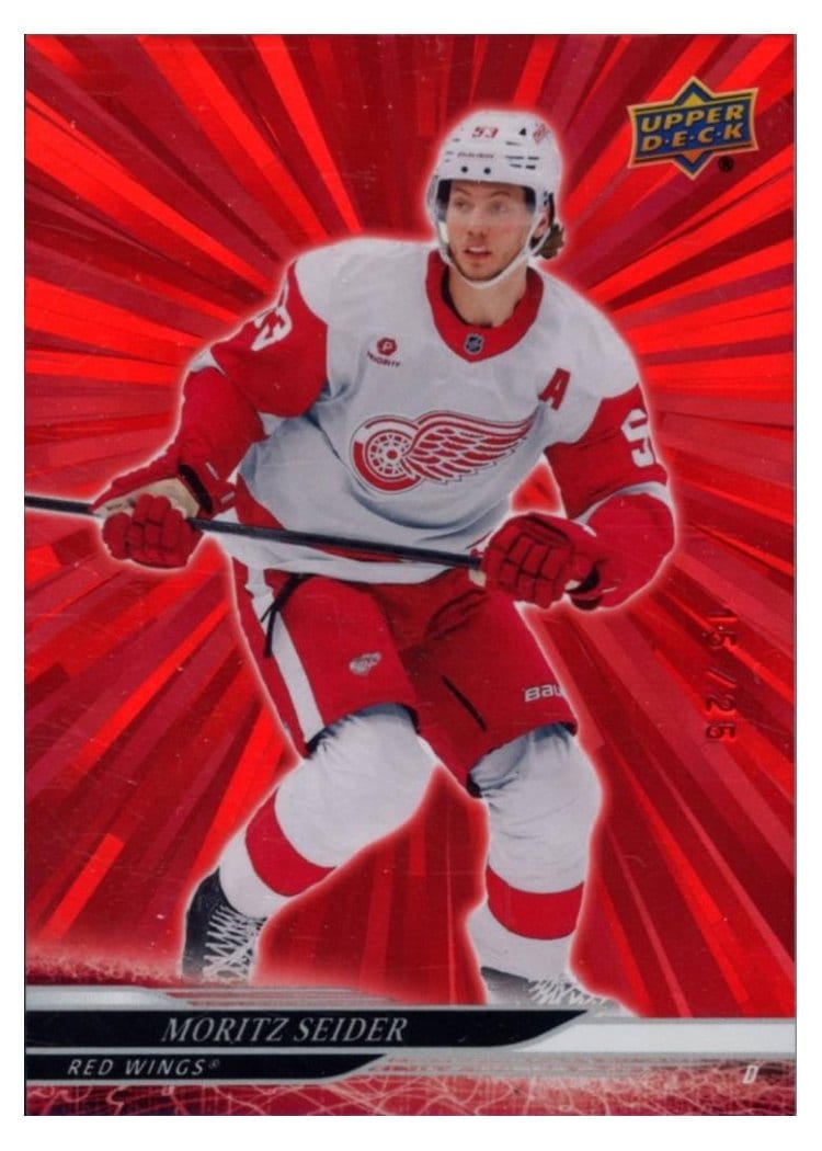 2024-25 Upper Deck Base Set Moritz Seider #546 card
