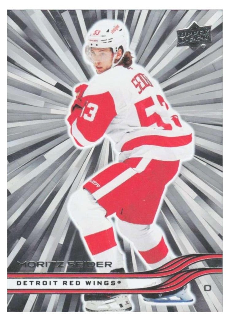 2025-26 Upper Deck Base Set Moritz Seider #56 card