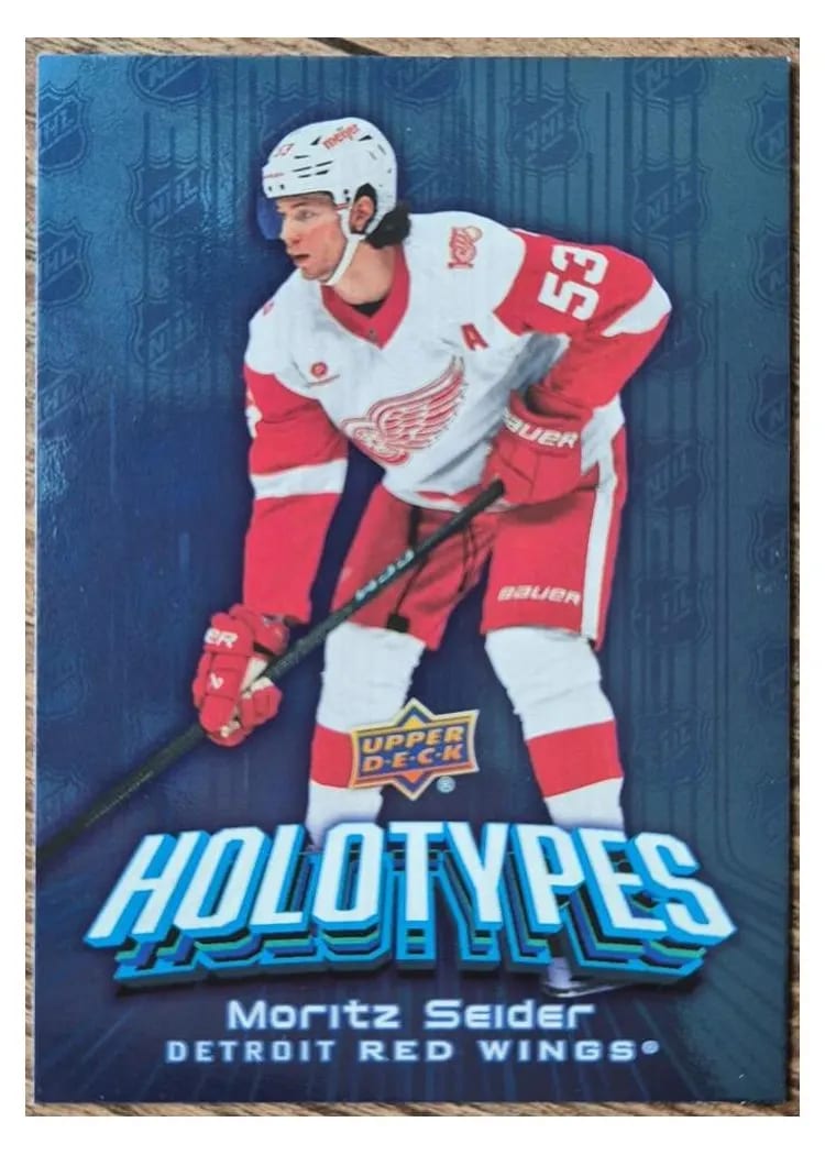 2026 Upper Deck Holotypes Moritz Seider #HT-75 card