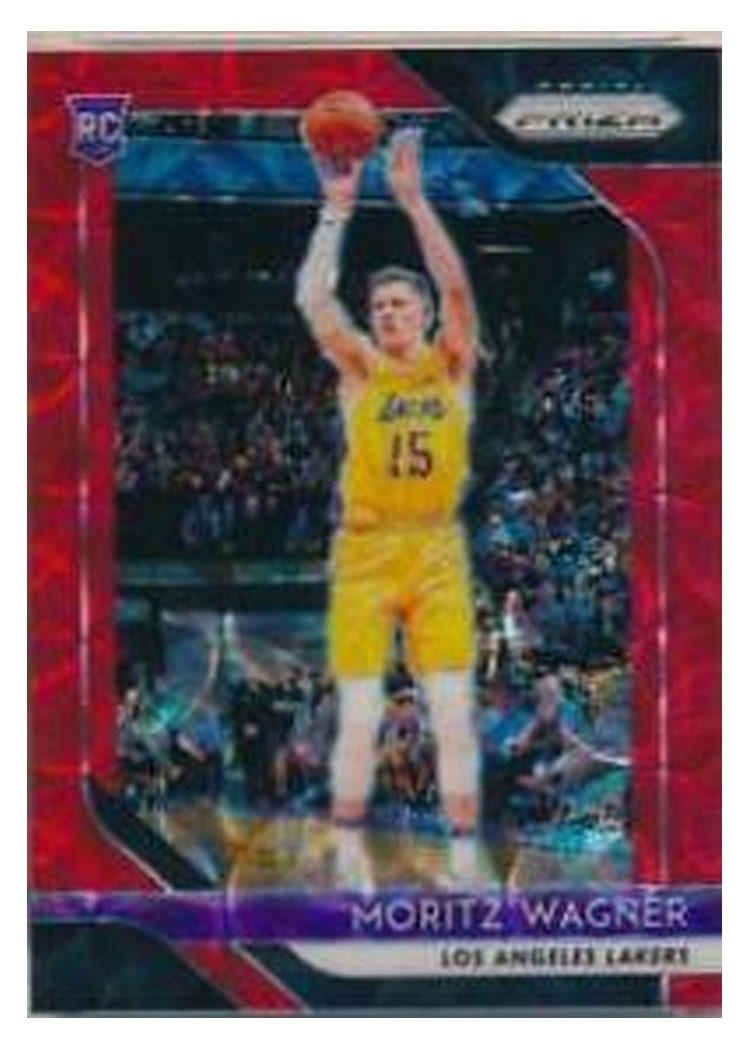 2018-19 Panini Prizm Base Set Moritz Wagner #284 card
