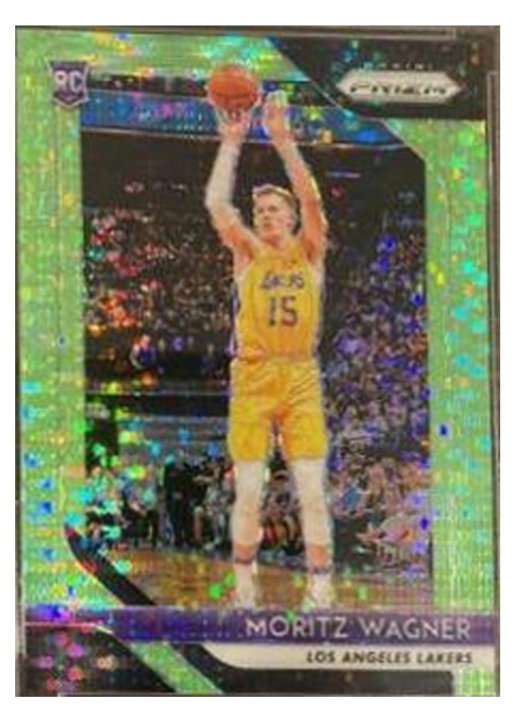 2018-19 Panini Prizm Base Set Moritz Wagner #284 card