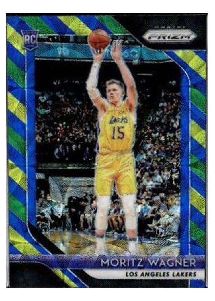 2018-19 Panini Prizm Base Set Moritz Wagner #284 card