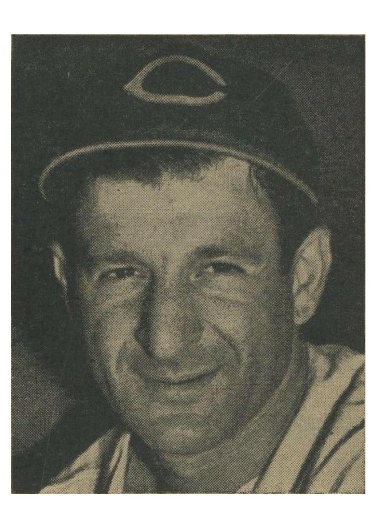 1940 Cincinnati Reds Team Issue Morris Arnovich card