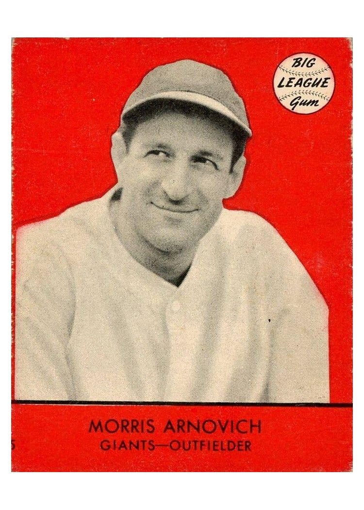 1941 Goudey Morris Arnovich #25 card