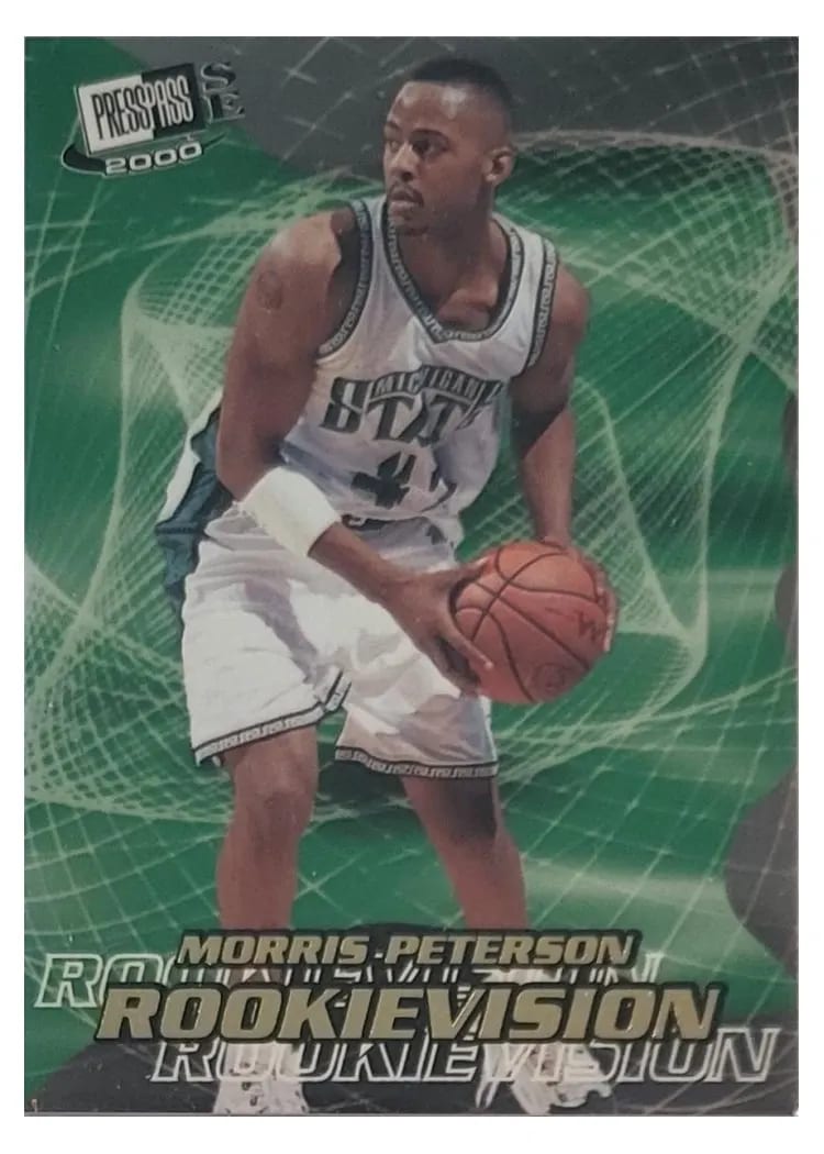 2000 Press Pass SE Morris Peterson #45 card