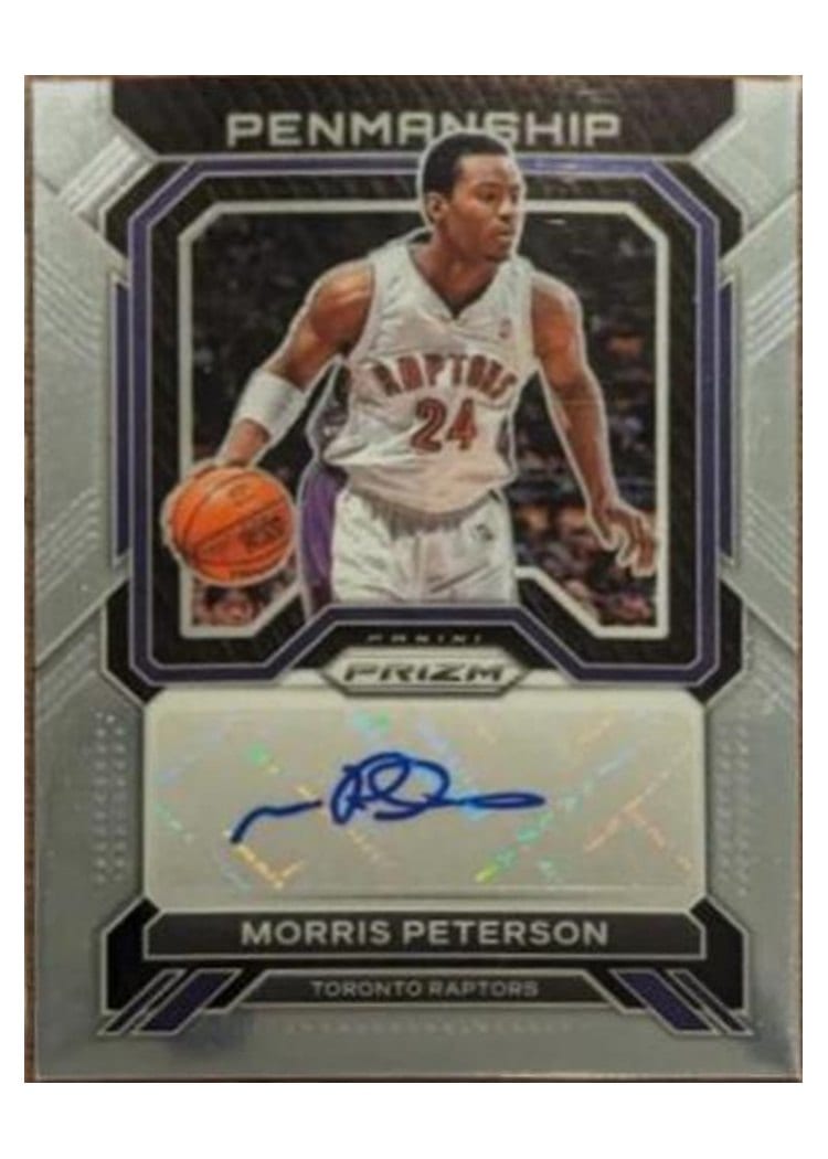 2022-23 Panini Prizm Penmanship Morris Peterson #PNM-MPE