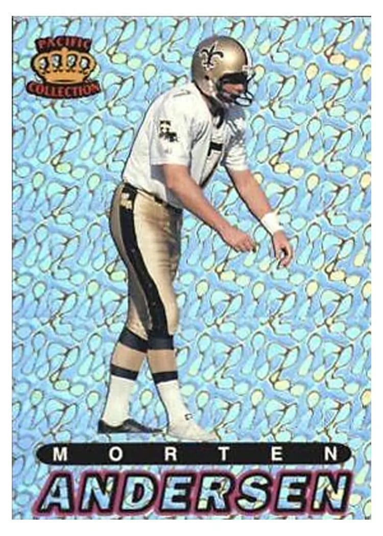 1994 Pacific Prisms Morten Andersen #3 card