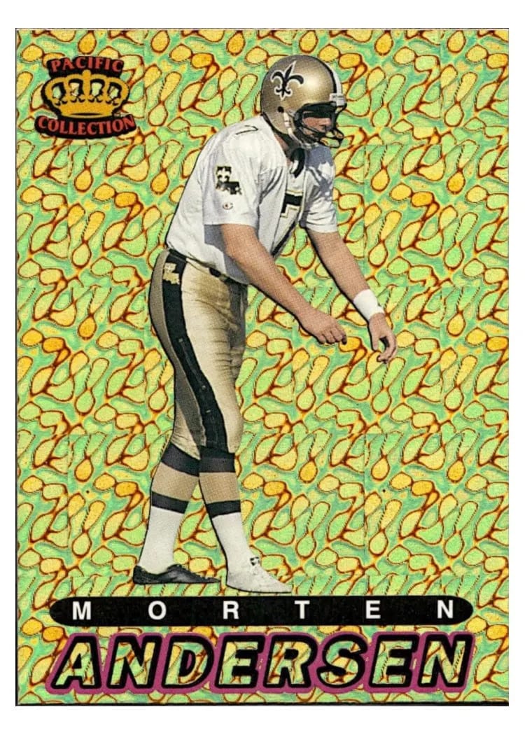 1994 Pacific Prisms Morten Andersen #3 card