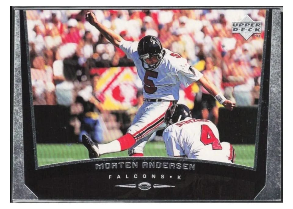1998 Upper Deck Morten Andersen #48 card