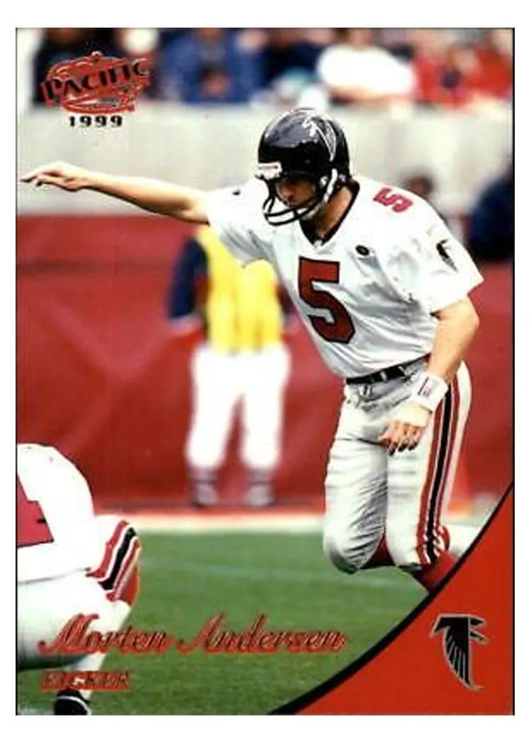 1999 Pacific Morten Andersen #15 card