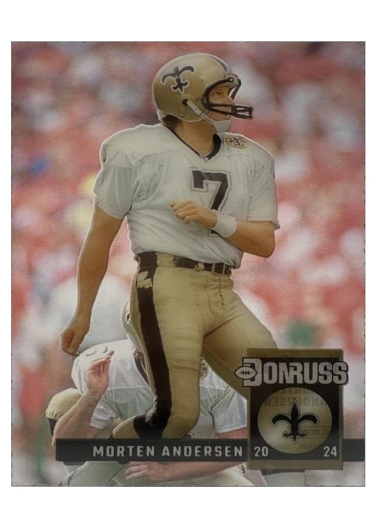 2024 Clearly Donruss Retro 1994 Morten Andersen #15 card