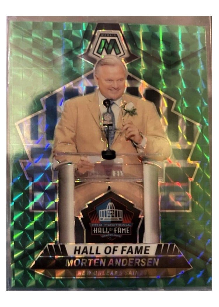 2024 Panini Mosaic Base Set Morten Andersen #294 card