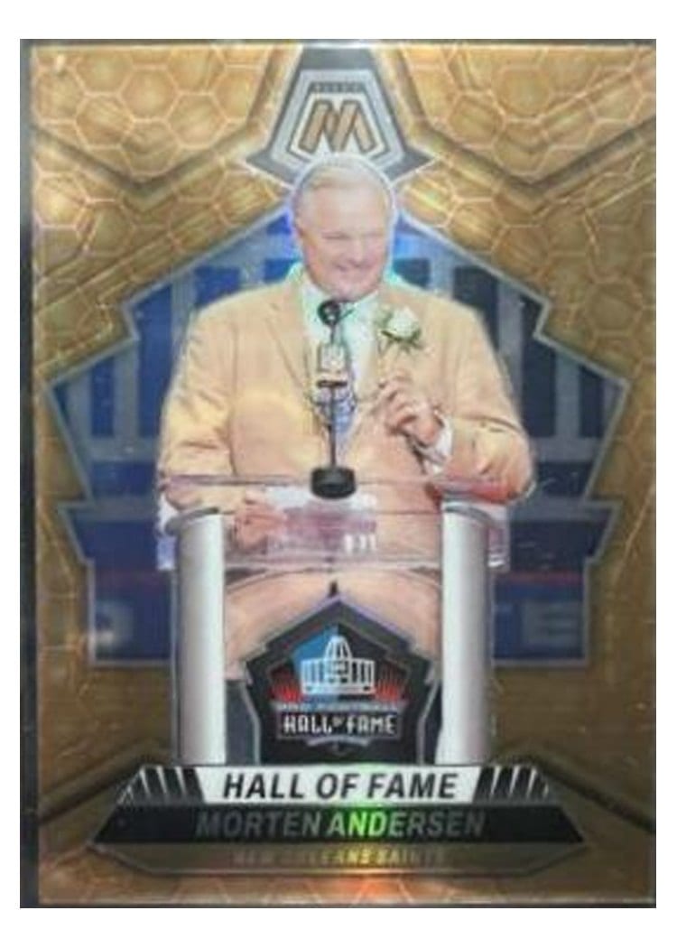 2024 Panini Mosaic Base Set Morten Andersen #294 card