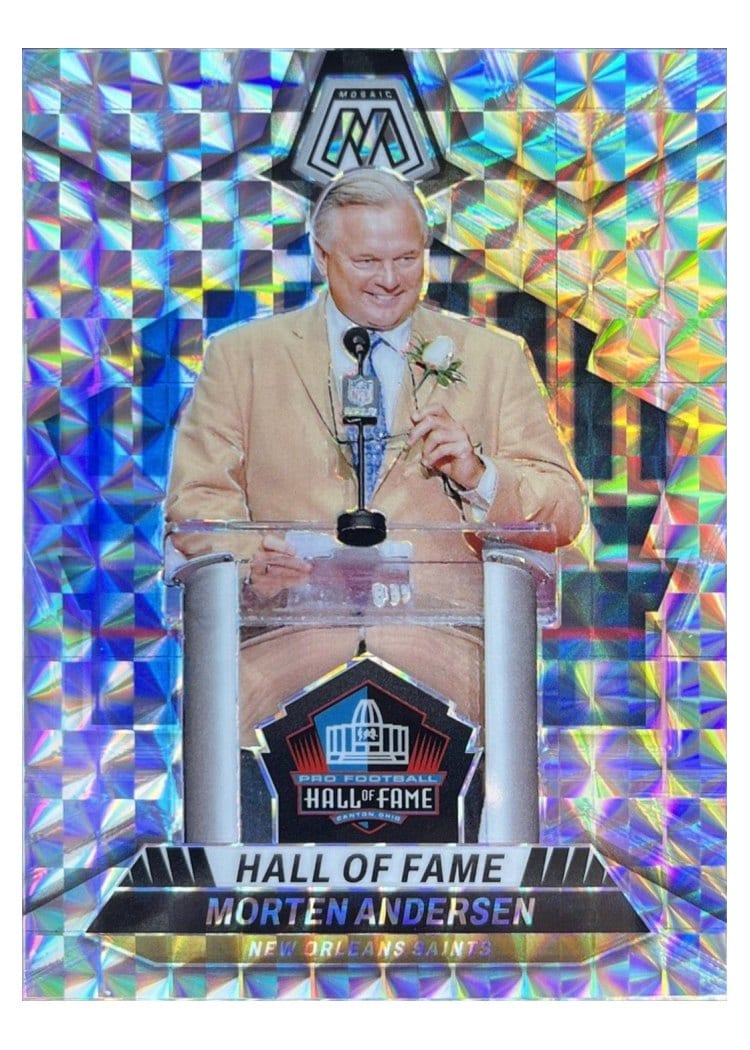 2024 Panini Mosaic Base Set Morten Andersen #294 card