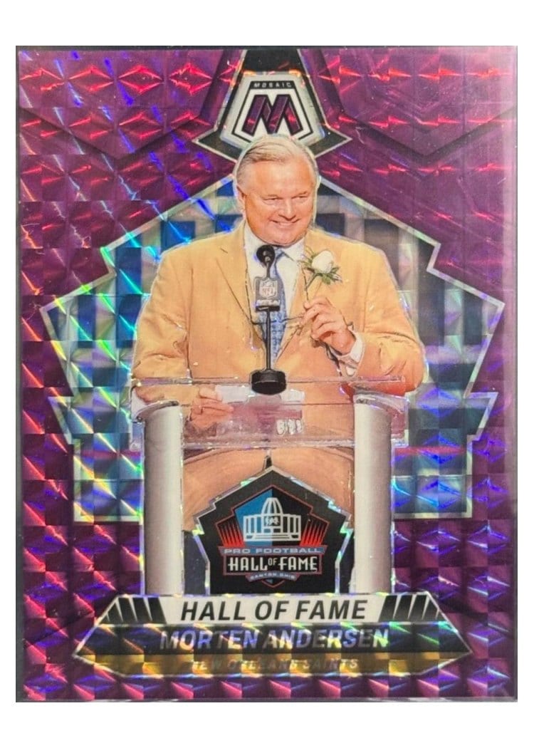 2024 Panini Mosaic Base Set Morten Andersen #294 card