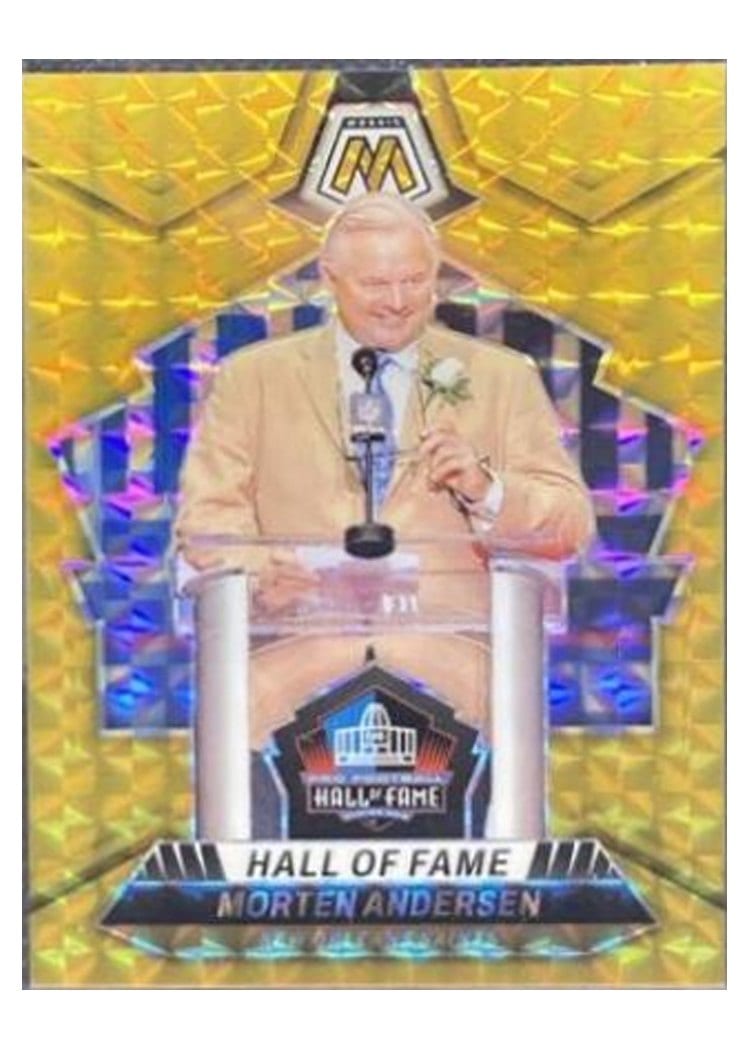 2024 Panini Mosaic Base Set Morten Andersen #294 card