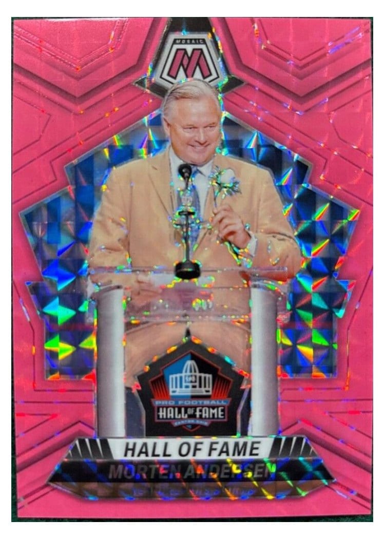 2024 Panini Mosaic Base Set Morten Andersen #294 card