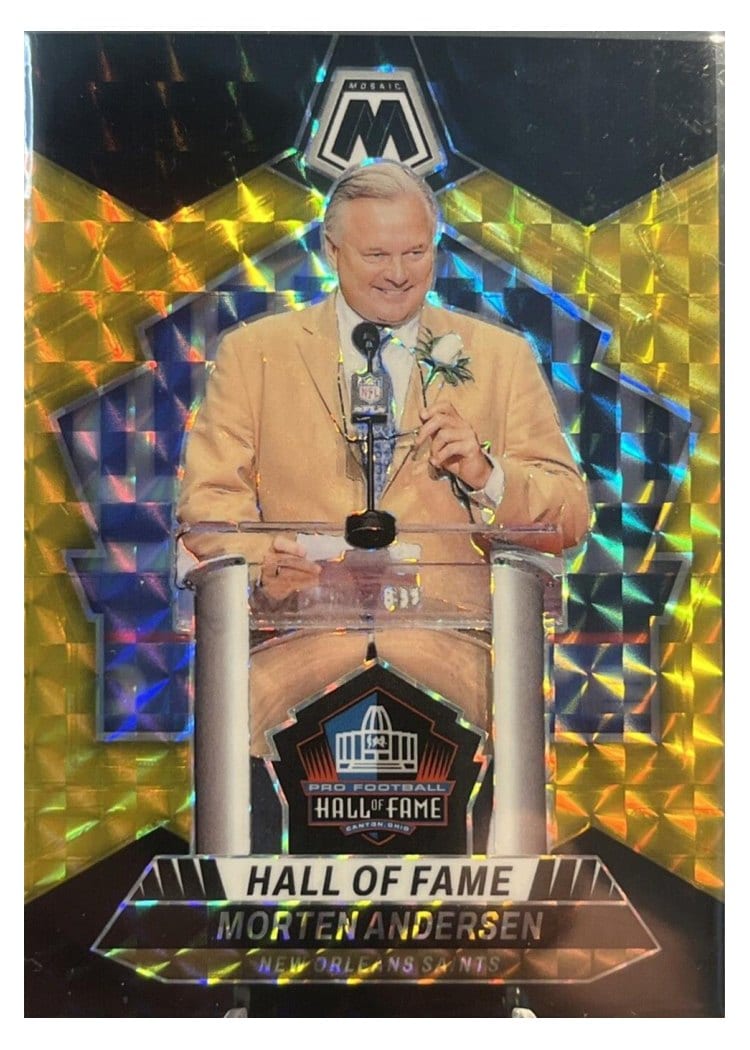 2024 Panini Mosaic Base Set Morten Andersen #294 card