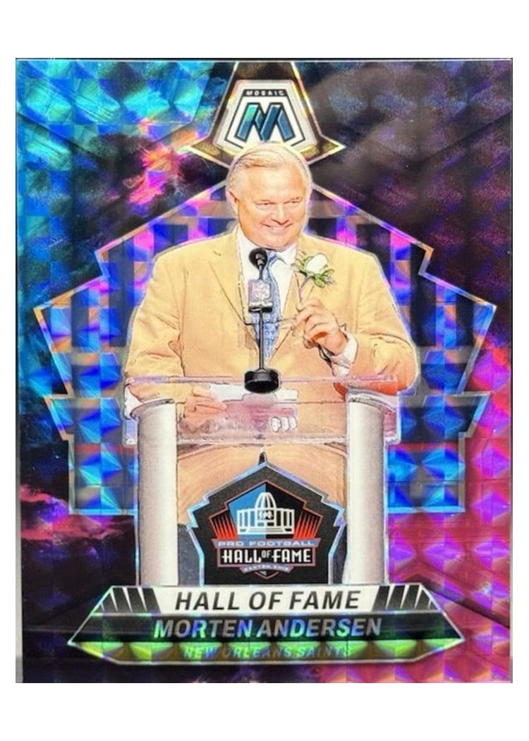 2024 Panini Mosaic Base Set Morten Andersen #294 card