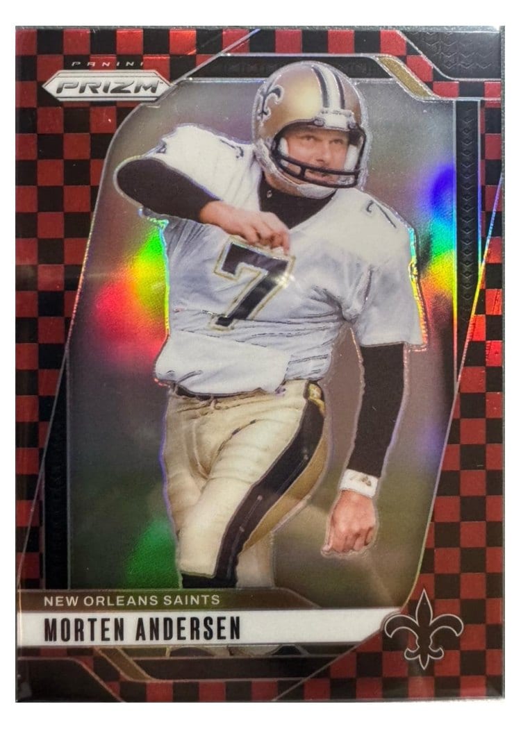 2024 Panini Prizm Base Set Morten Andersen #211 card