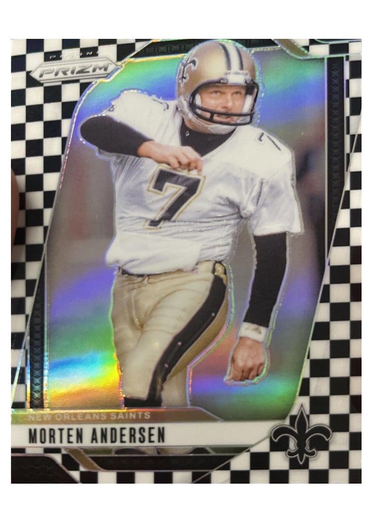 2024 Panini Prizm Base Set Morten Andersen #211 card